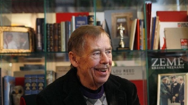 Omagii pentru fostul președinte ceh, Vaclav Havel 