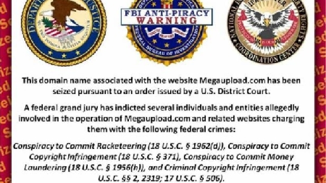 Site-ul de descărcări ilegale, Megaupload, a fost închis de FBI