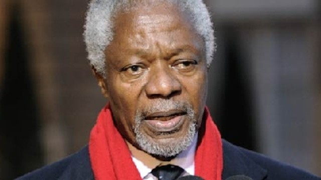 Siria: Kofi Annan a fost numit emisar special al ONU