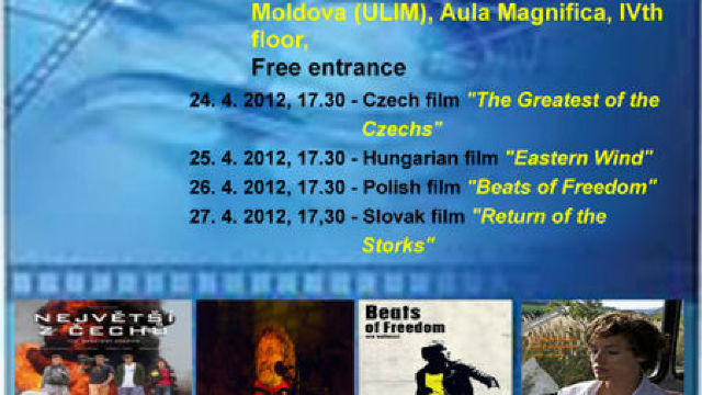 Festivalul de Film Visegrád Group, în Chișinău