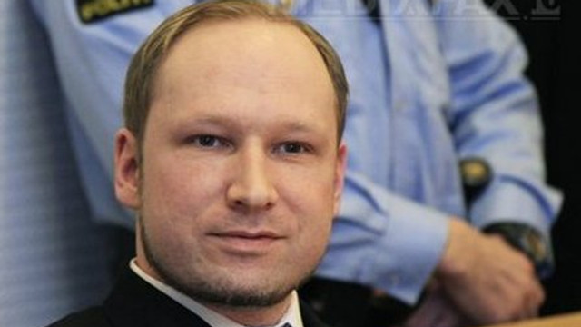 În Norvegia a început procesul intentat împotriva lui Anders Breivik