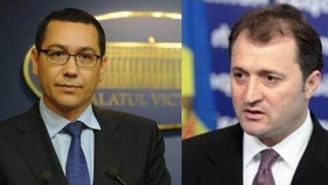 Întâlnirea la București a premierilor Vlad Filat și Victor Ponta