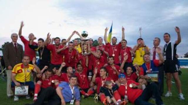 România a devenit, asearã, campioanã europeanã la minifotbal