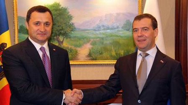 Vlad Filat are o întrevedere la această oră cu premierul rus, Dmitrii Medvedev