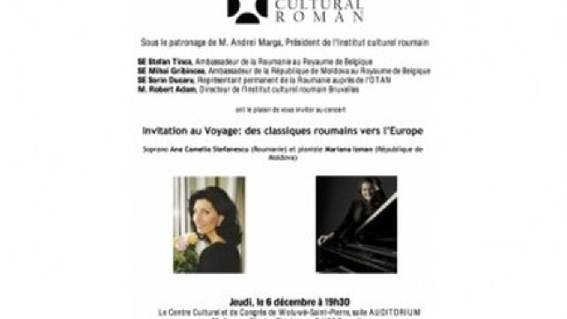 Spațiul cultural comun România - Republica Moldova, la Bruxelles