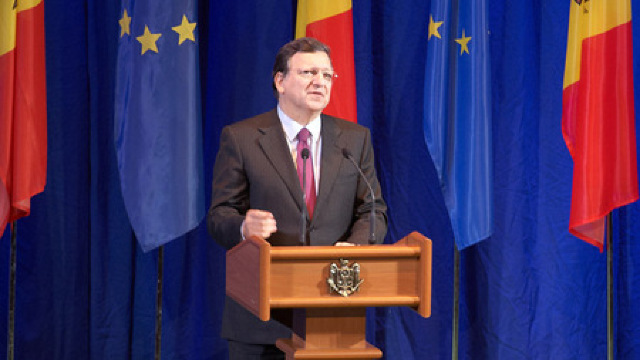 Jose Manuel Barroso și-a încheiat vizită oficială în Republica Moldova