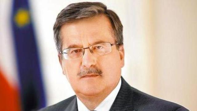 Bronislaw Komorowski: Polonia va continua să sprijine Republica Moldova pe calea integrării europene