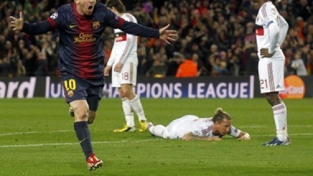 FC Barcelona - AC Milan, scor 4-0