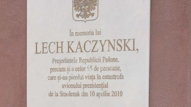 Victimele accidentului aviatic de la Smolensk, comemorate la Chșinău