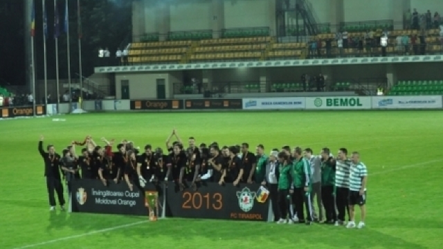 FC Tiraspol a câștigat Cupa Moldovei la fotbal