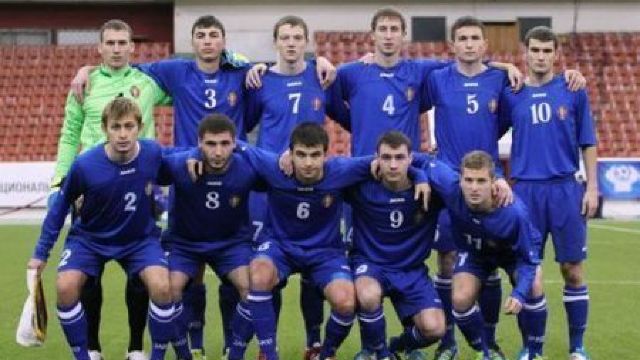 Naționala Moldovei under 21 întâlnește, astăzi, selecționata Angliei