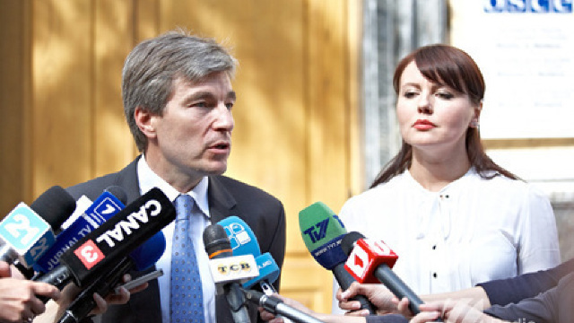 Eugen Carpov și Nina Ștanschi au avut o nouă întrevedere la Chișinău
