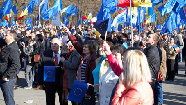 Mitingul din 3 noiembrie organizat de Coaliția Pro-Europeană