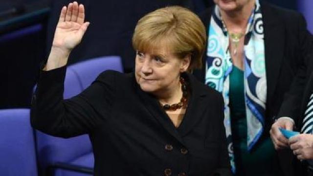 Angela Merkel a fost realeasă pentru a treia oară cancelar al Germaniei