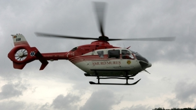 Platforma de aterizare pentru elicopterul spitalului de urgență este în proces de amenajare