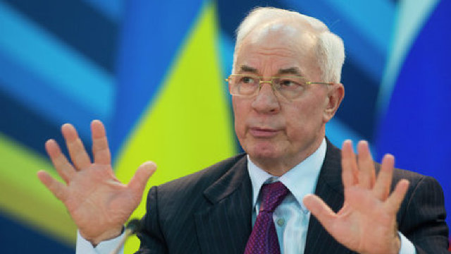 Premierul ucrainean, Mikola Azarov, și-a dat demisia