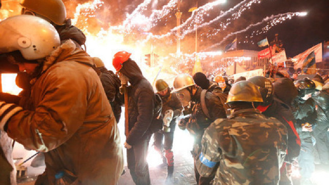 Ce scrie presa internațională despre ciocnirile violente din Ucraina