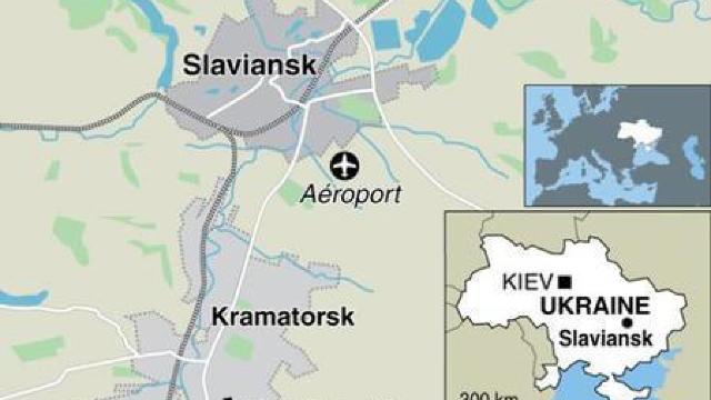 Elicopter militar doborât la Slaviansk. 14 militari ucraineni au fost uciși
