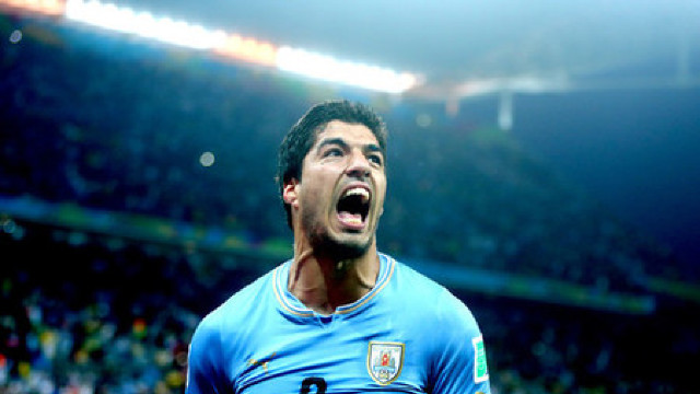 CM 2014: Anglia - Uruguay, 1-2