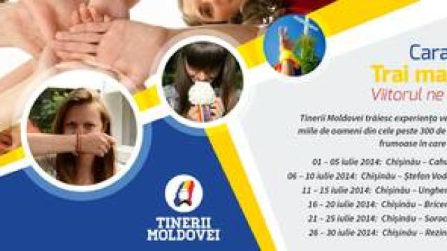 Tinerii Moldovei lansează campania „Viitorul ne surâde” Tinerii Moldovei lansează campania „Viitorul ne surâde”