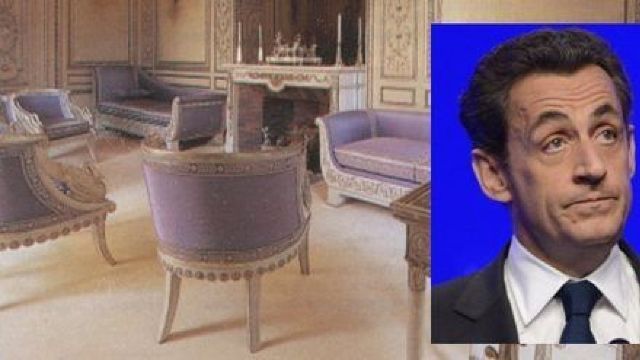 LE POINT: Câinii lui Nicolas Sarkozy au devorat mobilierul național