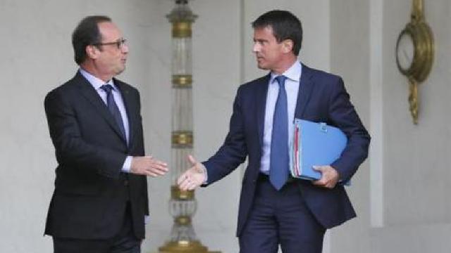 Premierul francez Manuel Valls și-a prezentat demisia