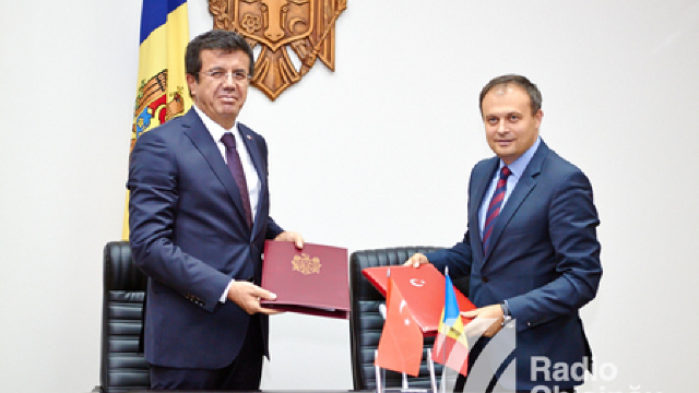 Republica Moldova a semnat Acordul de liber schimb cu Turcia