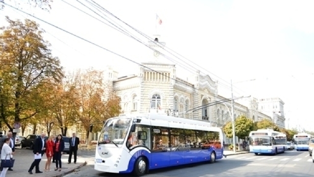 În Chișinău vor fi ansamblate 20 de troleibuze anual