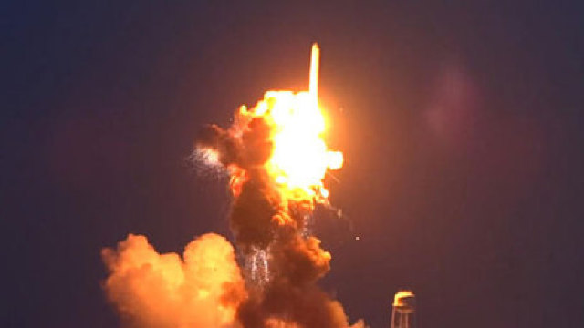 O rachetă americană a explodat la scurt timp după lansare