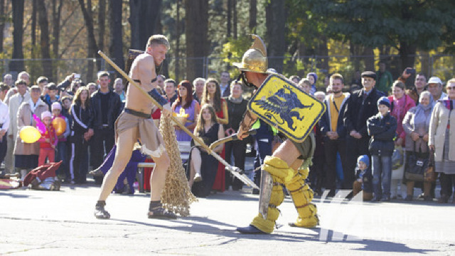 Lupte de gladiatori, în Chișinău