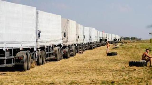 Rusia pregătește al 7 convoi pentru separatiști