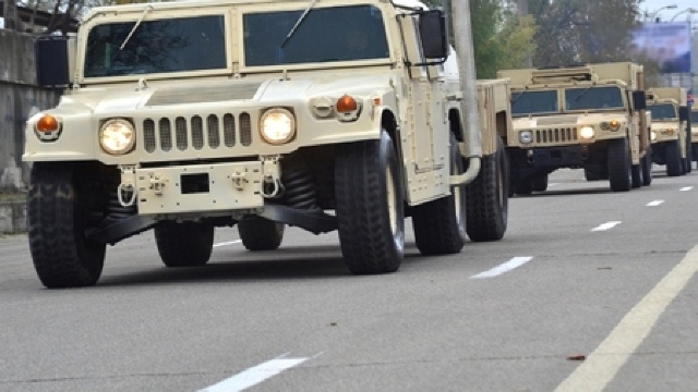 Statele Unite dotează armata Republicii Moldova cu tehnică militară