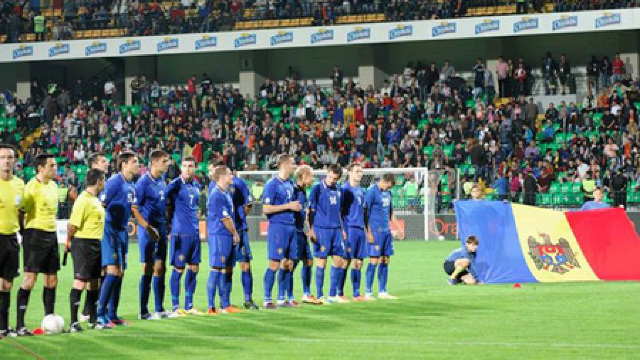 Naționala de fotbal a Republicii Moldova va întâlni echipa României într-un meci amical