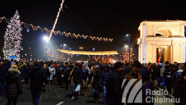 Atmosferă de Crăciun în Chișinău