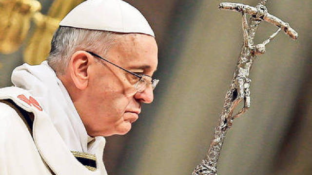 Papa Francisc cere combaterea 