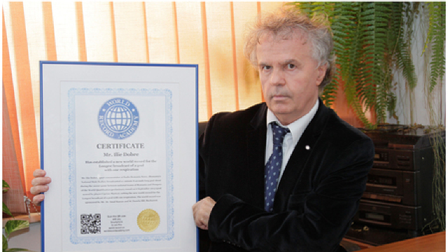 Ilie Dobre - Omul Anului în Media, conform World Record Academy