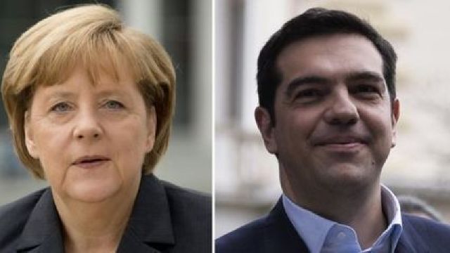 Alexis Tsipras în vizită la Berlin