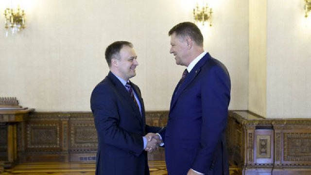 Întrevederea între Andrian Candu și Klaus Iohannis