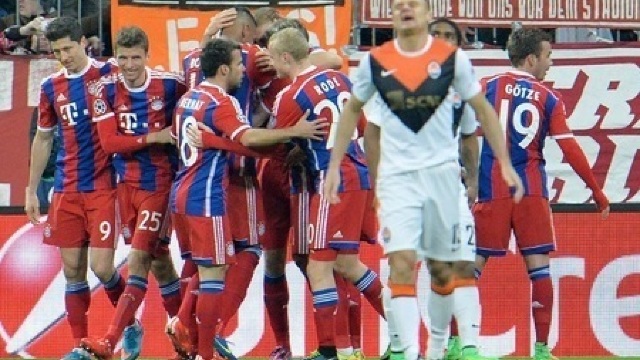 Bayern Munchen o umilește pe Shakhtar Donetsk (VIDEO)