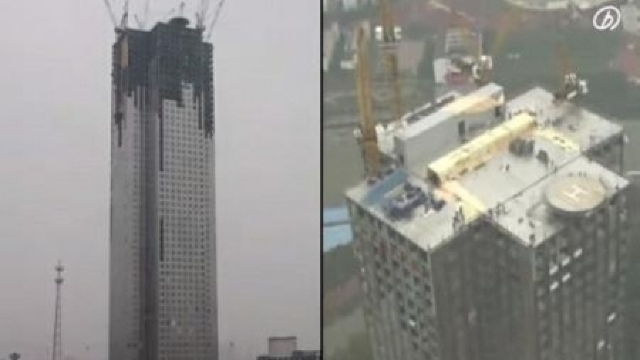 INCREDIBIL. Zgârie nori de 57 de etaje, construit în 19 zile (VIDEO)