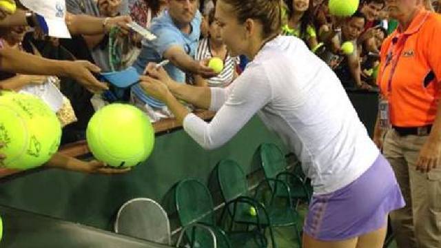 Simona Halep s-a calificat în sferturile turneului de la Indian Wells 