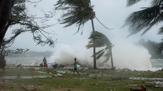 Ciclonul Pam a lovit arhipelagul Vanuatu și Insulele Solomon
