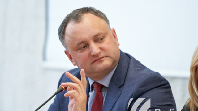 Igor Dodon îi dă replica lui Ilan Shor