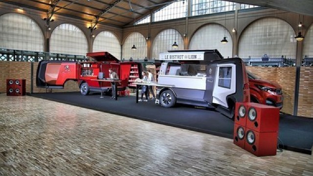 Peugeot a lansat un restaurant pe roți (VIDEO)