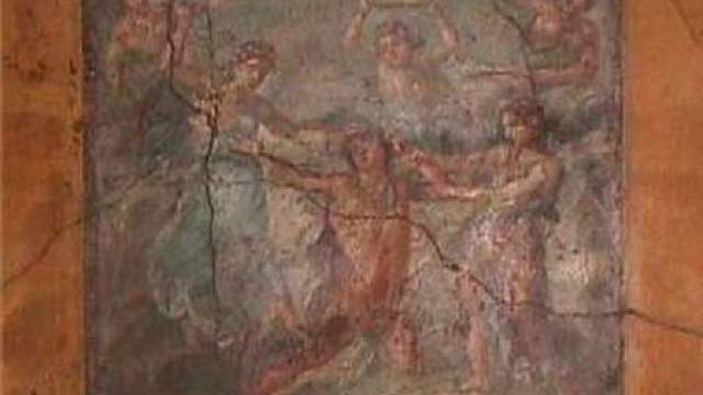 Autoritățile americane returnează Italiei trei fresce furate de la Pompei 