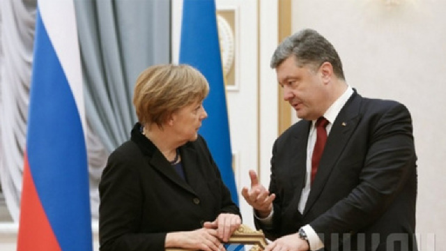 Întrevedere dintre Angela Merkel și Petro Poroșenko la Berlin