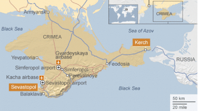 Kievul avertizează în privința pericolului unei catastrofe ecologice în Crimeea 
