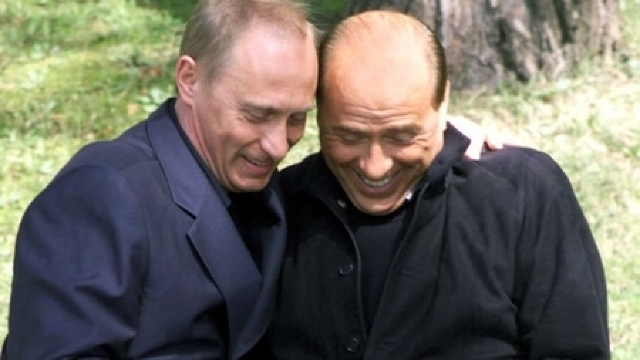 Putin și Berlusconi și-au petrecut weekendul împreuna în Siberia 
