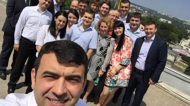 Poza de rămas bun a lui Chiril Gaburici