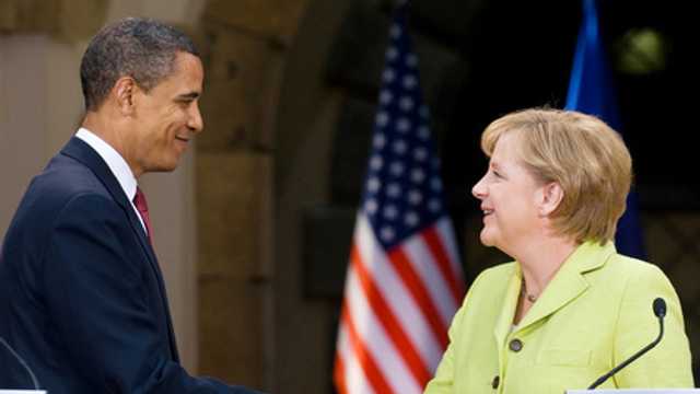 Obama și Merkel au convenit că sancțiunile împotriva Rusiei trebuie menținute